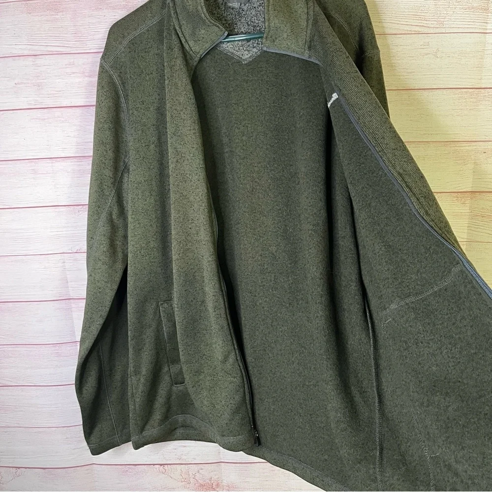 Eddie Bauer NEW Mr. Radiator‎ Full Zipper Fleece Jacket Size Large